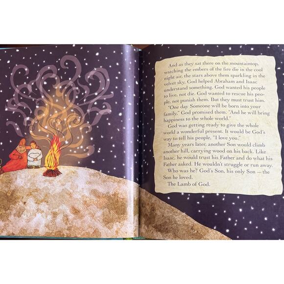 The Jesus Storybook Bible: Every Story Whispers His Name- Zonderkidz Illustrated - Picture 6 of 8